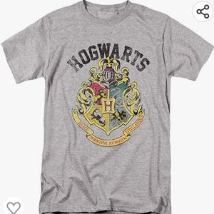 HARRY POTTER RETRO HOGWARTS LOGO T SHIRT tee S,M,or L unisex New